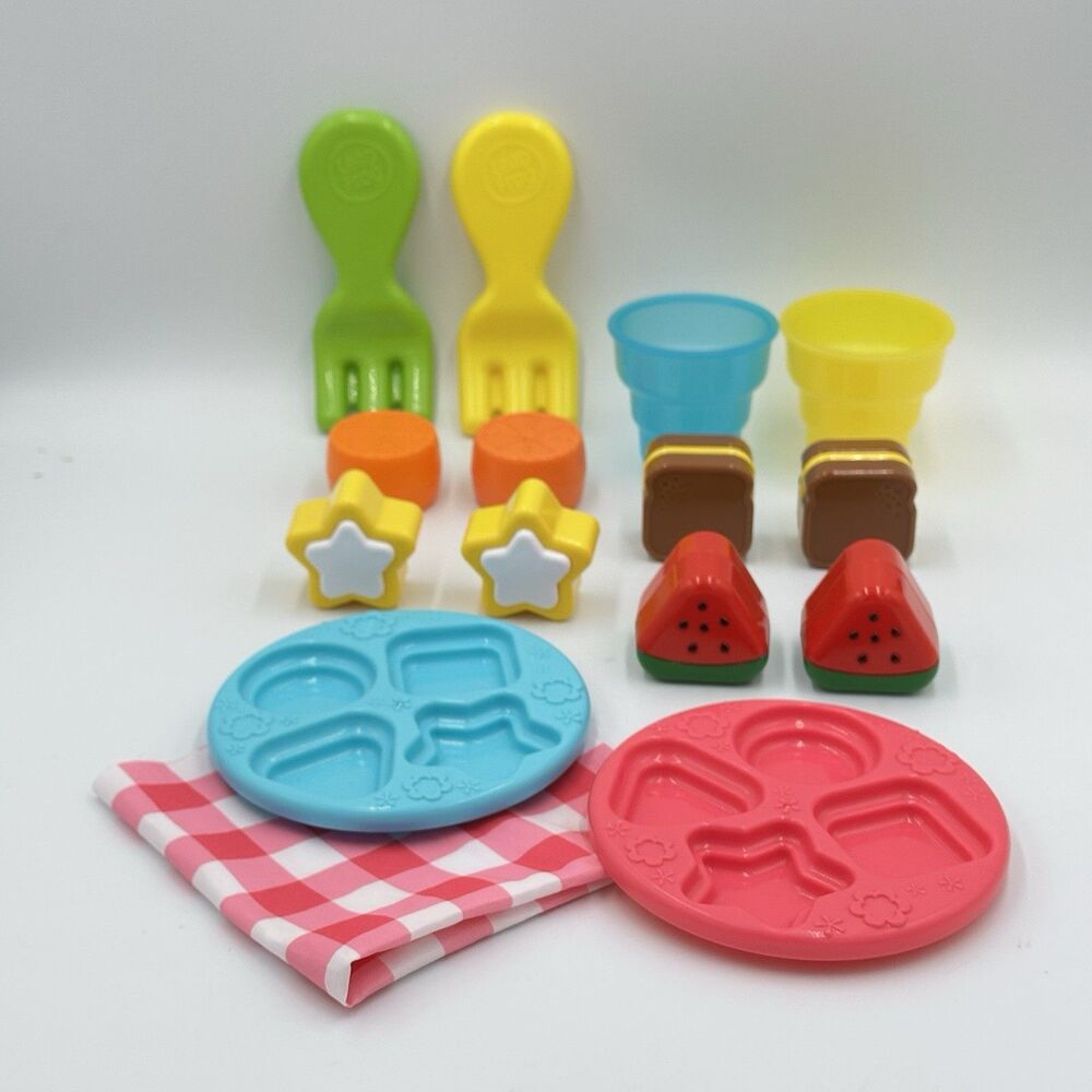 LeapFrog Shapes and Sharing Picnic Basket Interactive Preschool Toy TESTED - Picture 2 of 10